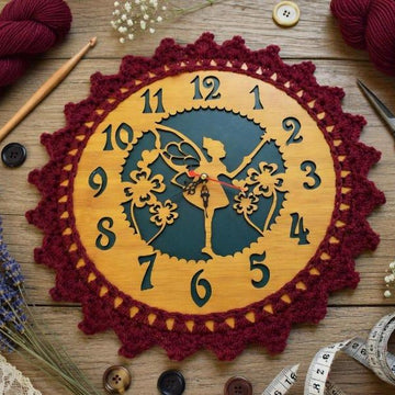 Crochet Clock Pdf + Video Tutorials