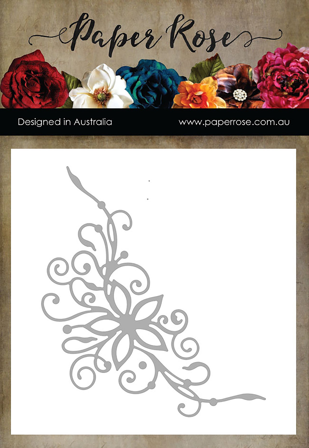 Paper Rose Dies - Lyla Floral Corner