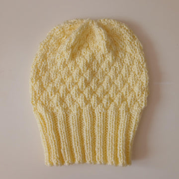 Lemon Seersucker Hat