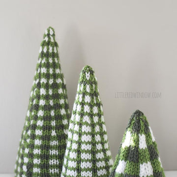 Plaid Christmas Trees