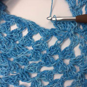 Lace shell shrug
