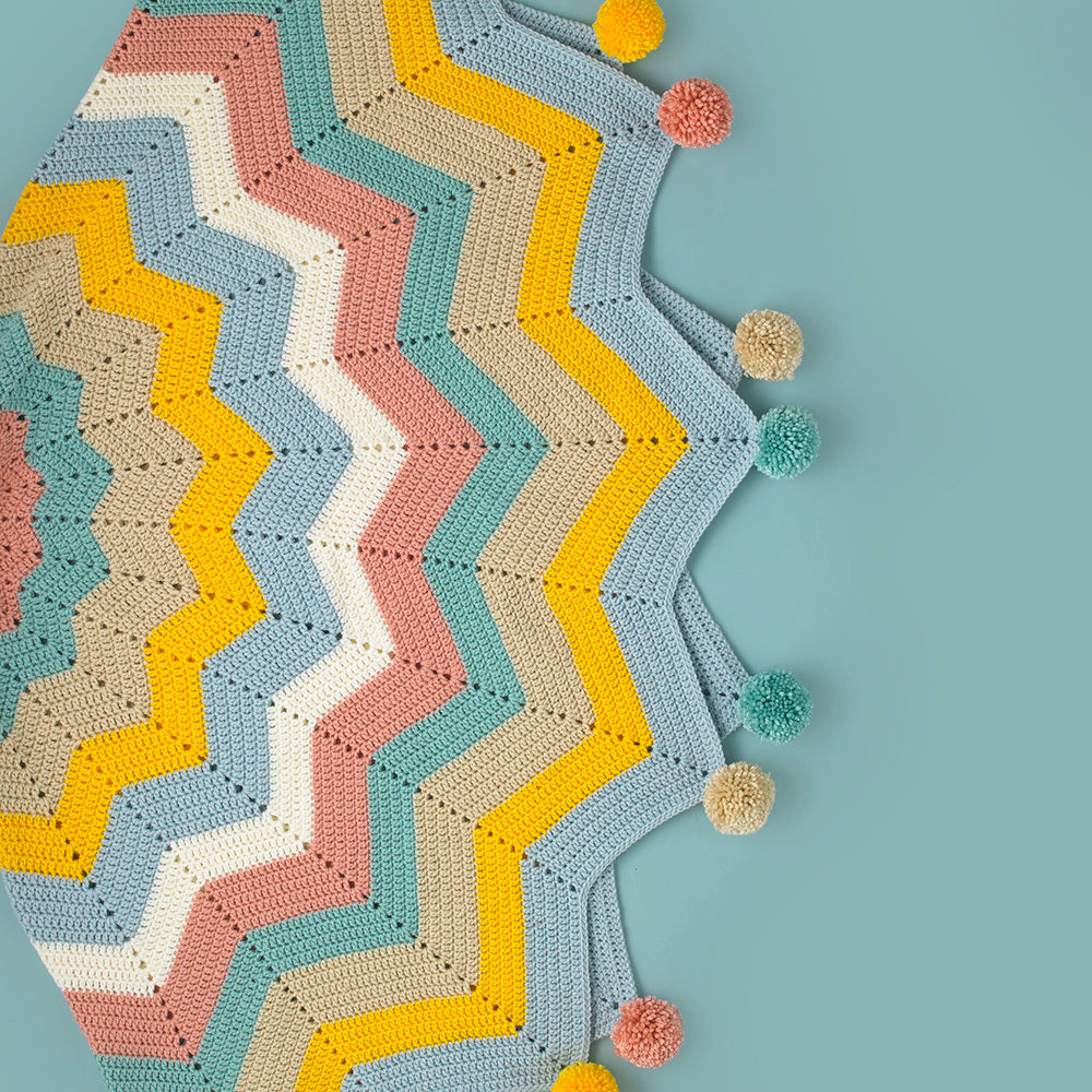 Sleep Under the Stars Blanket - Free Crochet Pattern For Home in Paintbox Yarns