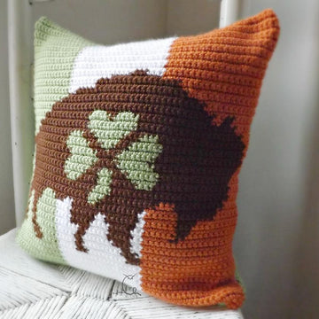 Buffalo Love Irish Pillow
