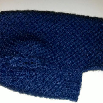 Ripple Stitch Miniature Dachshund Sweater