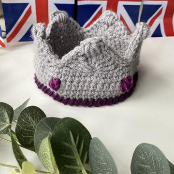 Royal Crochet Crown