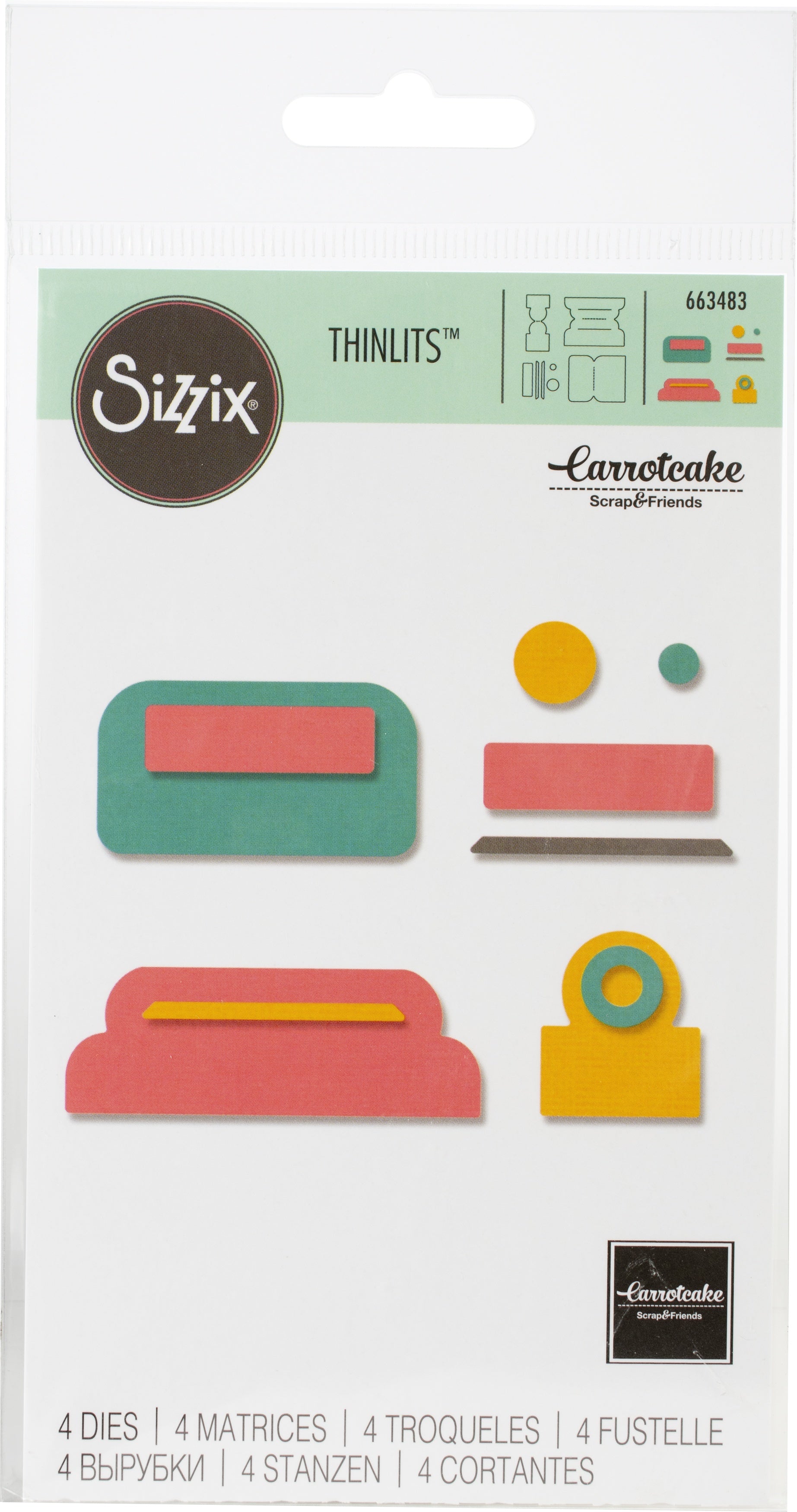 Sizzix Thinlits Dies By Carrotcake - Page Tabs