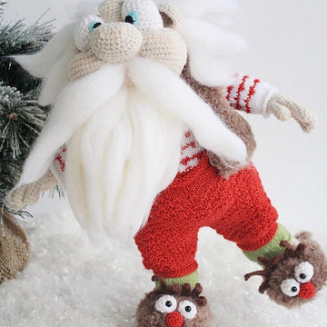 Santa Claus (crochet toy+knitted outfit)
