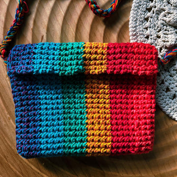 Thermal Stitch Cross Body Bag