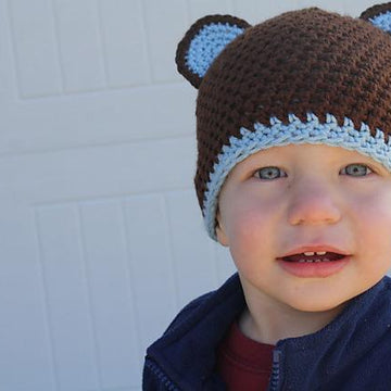 Crochet Bear Beanie