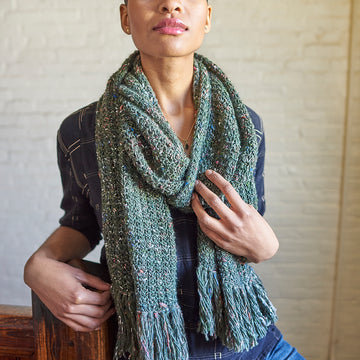 Vinton Scarf in Berroco Providence - Downloadable PDF