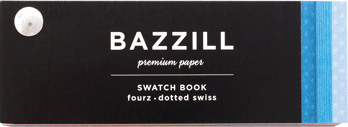 Bazzill 2018 Cardstock Swatchbook - Fourz & Dotted Swiss