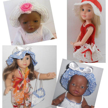 4 Piece Accessory Set - Hat and Bag