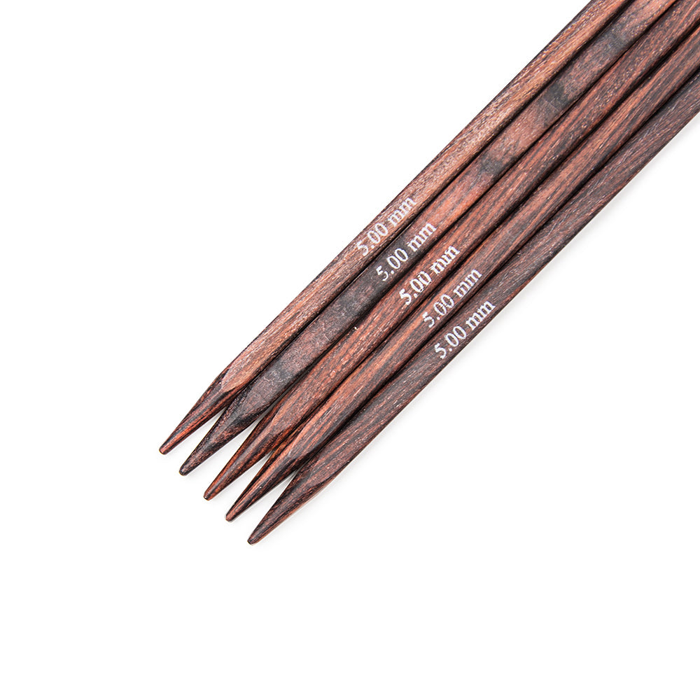 KnitPro Cubics Double Point Needles 15cm (Set of 5)