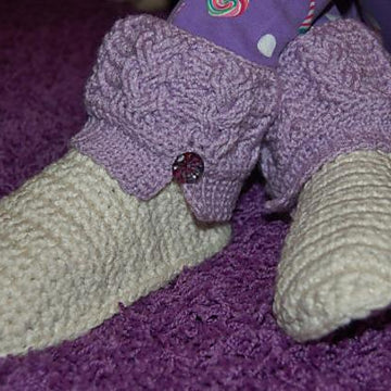Kids "Kickin' Cables" Slipper Boots