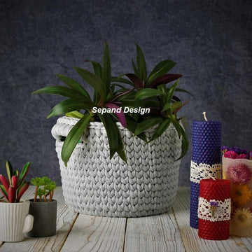 Zpagetti (t-shirt) yarn basket- CSC-93-En-Fr