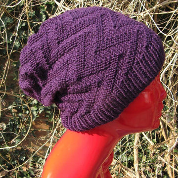 Zig Zag Slouch Hat
