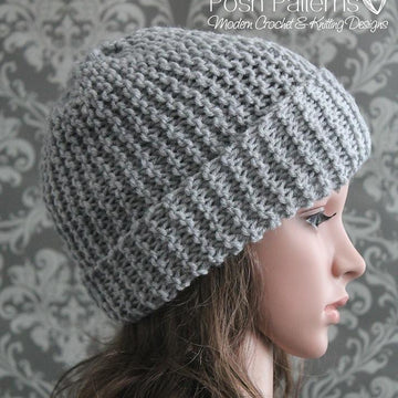 Easy Slouchy Hat Knitting Pattern 314
