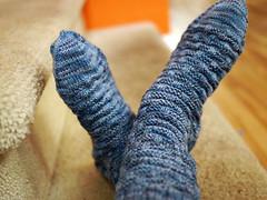 Basketweave Sock