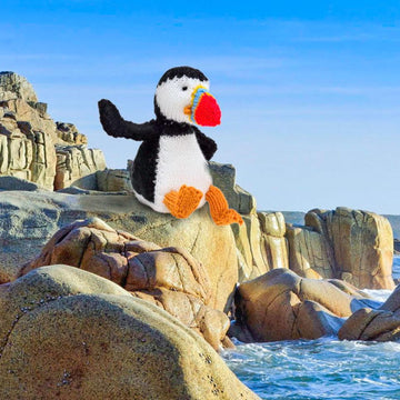 Knit a Story about Sea World - mermaid, fish, puffin, penguin