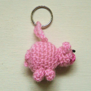 Peter the Pig keychain