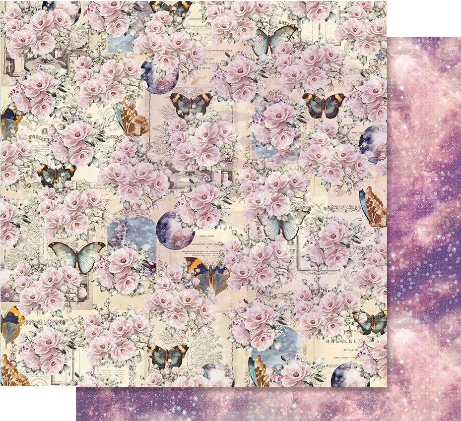 Prima Marketing Moon Child Foiled Dbl-Sided Cardstock 12"X12 10/Pkg - Love Constellations