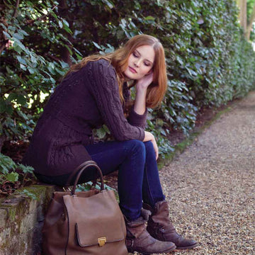 "Livia Adult Cardigan" - Cardigan Knitting Pattern For Women in MillaMia Naturally Soft Merino