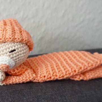 Häkelanleitung Schnuffeltuch Baby