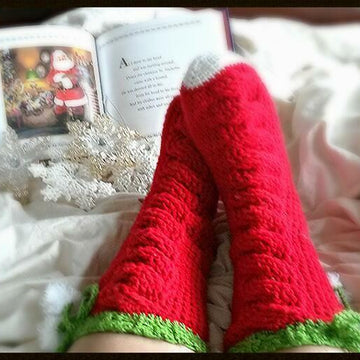 Big Bold Cabled Slipper Socks & Footies (Adult)