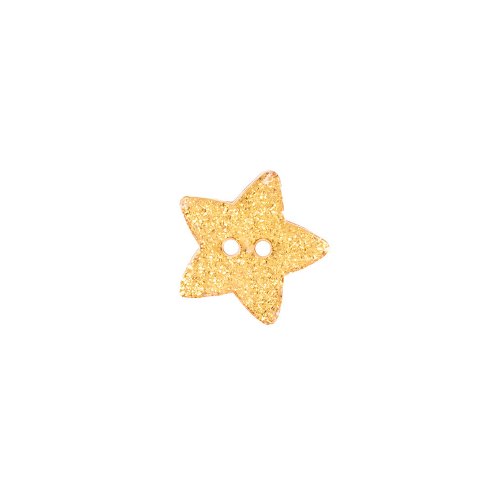 Trimits Star Glitter Button