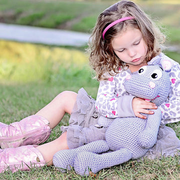 Happy Hippo the Hippopotamus Amigurumi