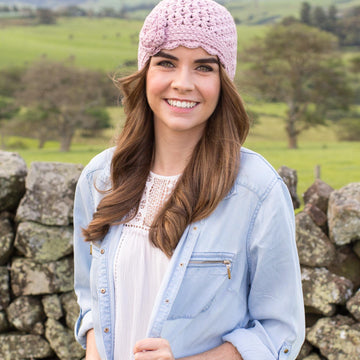 Lilac & Lace Cloche Hat