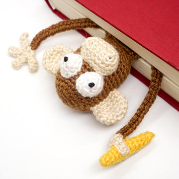 Monkey Bookmark Crochet Pattern
