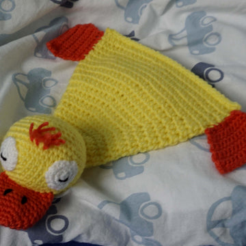 Crochet Pattern Cuddle Cloth Duck Lucie!