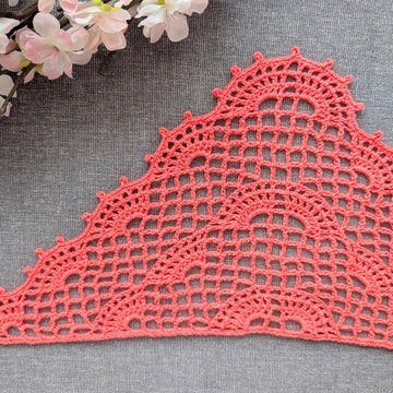 Crochet Bandana/Shawl Pattern/Chart #51