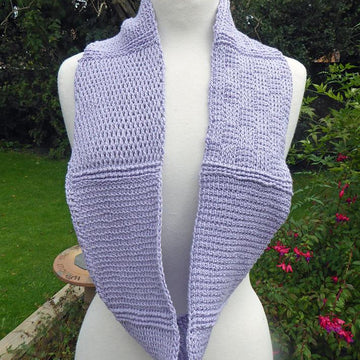 Tunisian Sampler Cowl