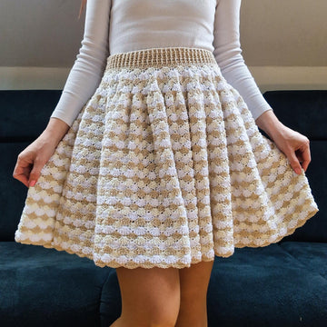 Shell Stitch Skirt