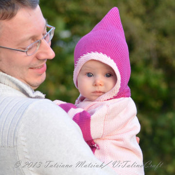 "Little Wizard" Baby Cardigan Knitting Pattern