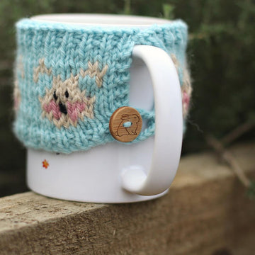 Marshmallow Bunny Mug Cosy