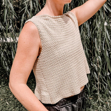 Ruffle Crop Top
