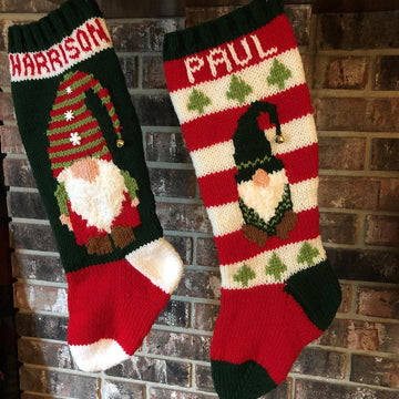 Gnome Christmas Stocking
