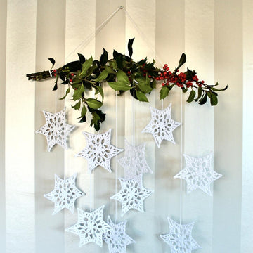 Winter Star Wall Hanging