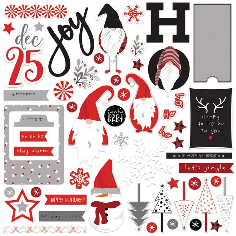 Photoplay Paper PhotoPlay Collection Card Kit Stickers - Kringle & Co