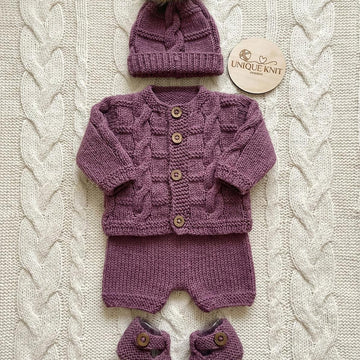 "Poppy" Cardigan set