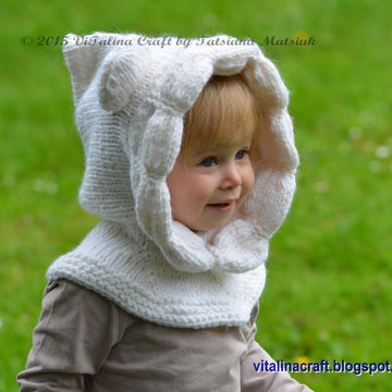 Snowy Bear Hood