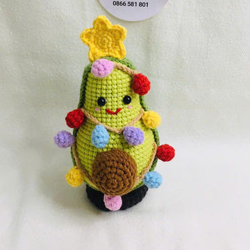 Tree-mendous Avocado - Crochet pattern - PDF file- English