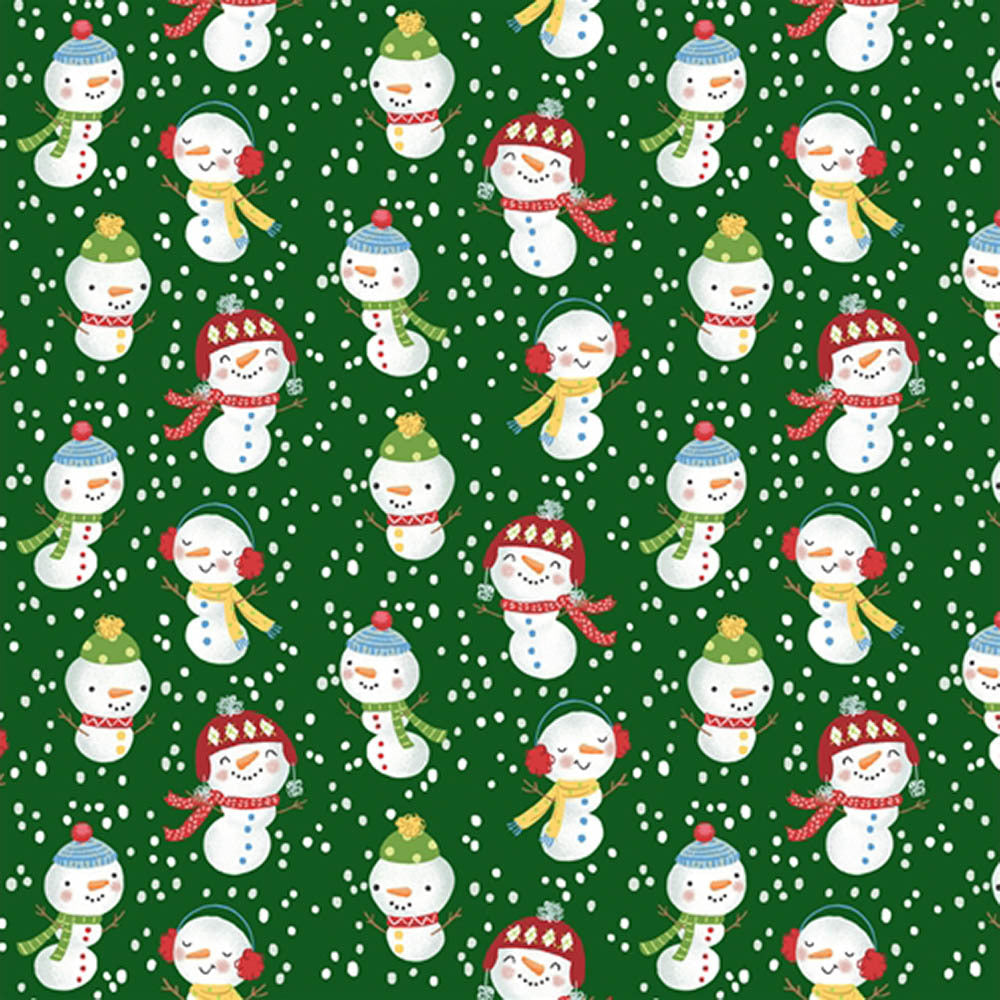 P&B Textiles Christmas Miniatures - Green - PBCHMI4460GG