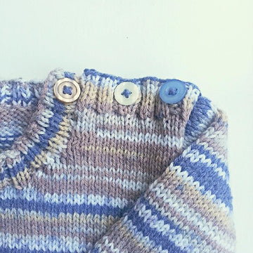 Shoulder Buttoned Sweater