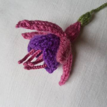 Knitted Fuchsia