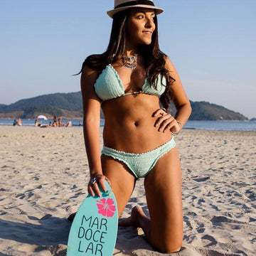 Coral Crochet Bikini