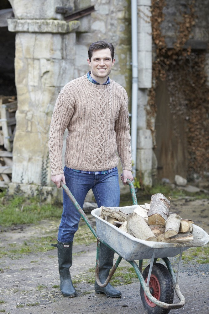 Aran Knits by Hayfield